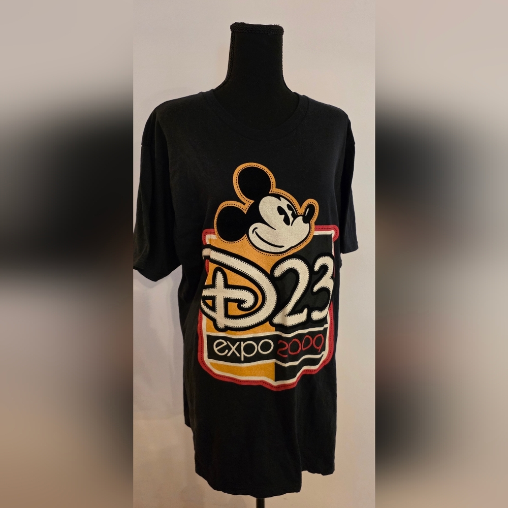 NWT‎ D23 EXPO Disney Mickey Mouse Tee 2009 CHARTER YEAR  COLLECTION (Size XL) - Picture 2 of 9